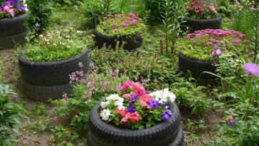 A solução mais criativa para decorar o jardim sem gastar muito