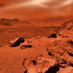 A imagem mais enigmática já registrada no céu de Marte pela NASA