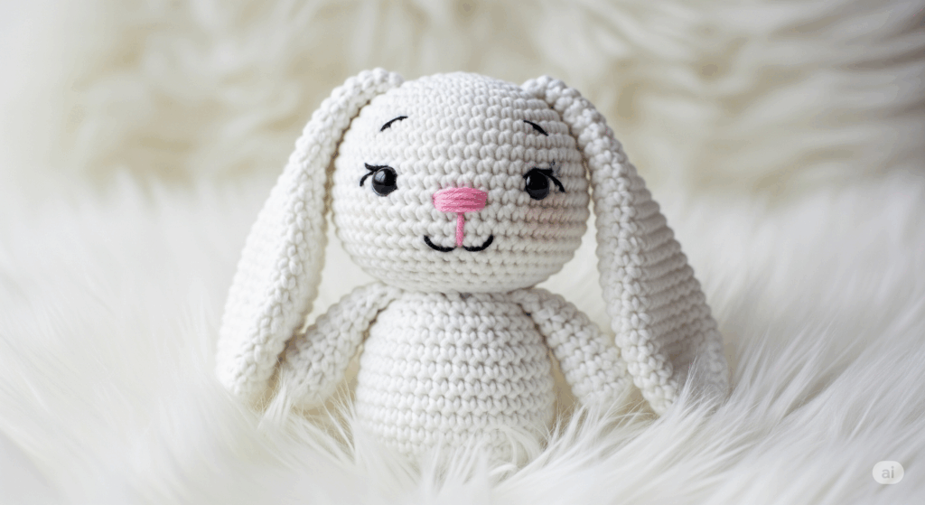 Esse coelhinho de crochê conquistou os corações das crocheteiras por um motivo especial