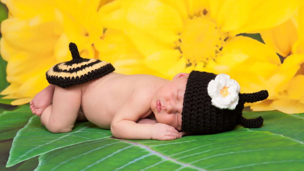 Esse sapatinho de abelha está derretendo corações de pais e crocheteiras