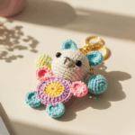 O truque das crocheteiras para chaveiro de crochê que vira sucesso instantâneo