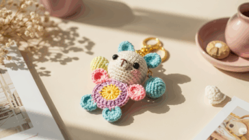 O truque das crocheteiras para chaveiro de crochê que vira sucesso instantâneo