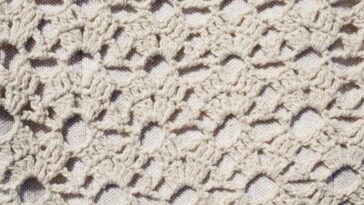 Essa manta artesanal com folhas tropicais está conquistando os corações das crocheteiras