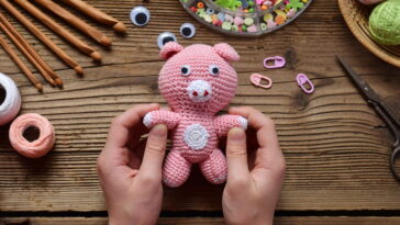 O amigurumi de porquinho mais fofo que você já viu e que agora você pode fazer