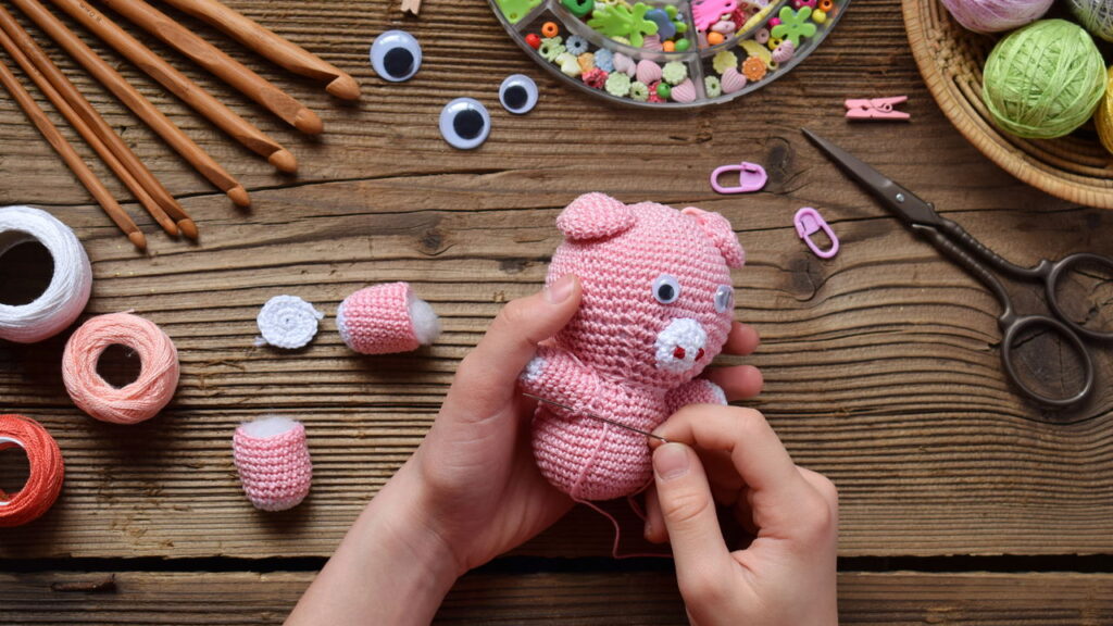 O amigurumi de porquinho mais fofo que você já viu e que agora você pode fazer