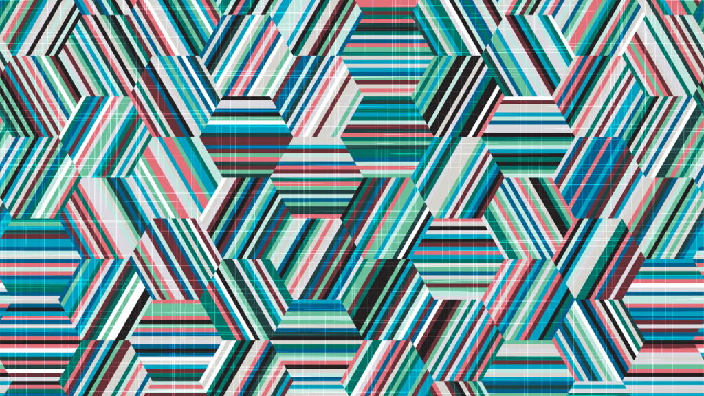 Essa técnica com hexágonos está transformando a decoração artesanal