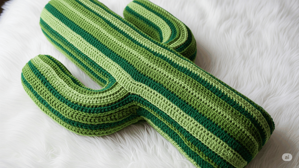 O segredo das crocheteiras por trás da almofada de cacto que virou febre