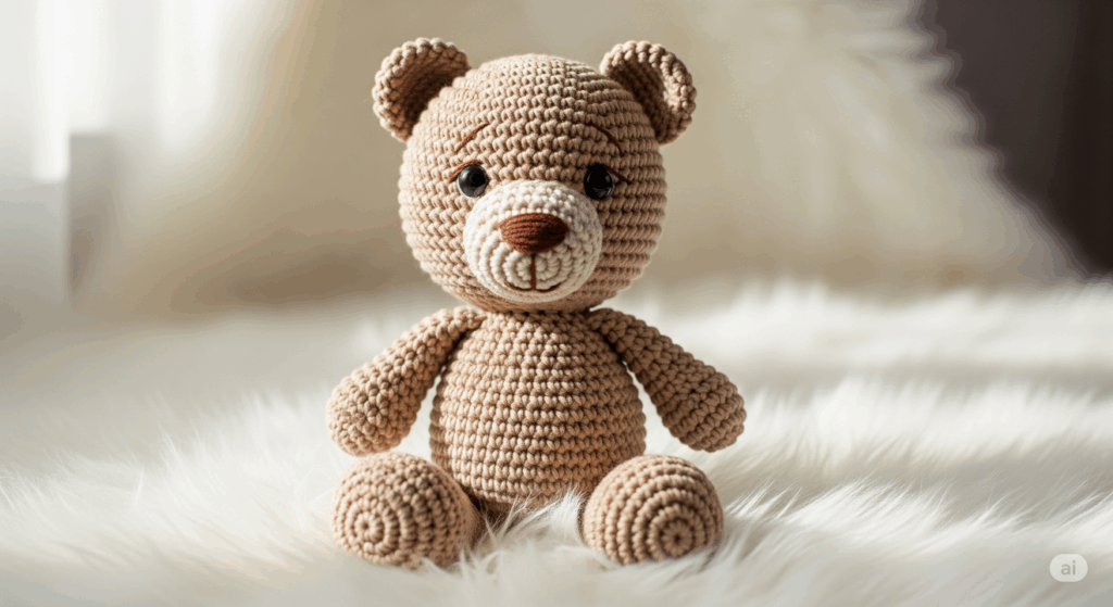 O ursinho de crochê que virou febre entre mamães, crocheteiras e artesãs