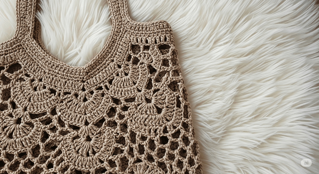 A bolsa queridinha do momento entre crocheteiras e ecolovers