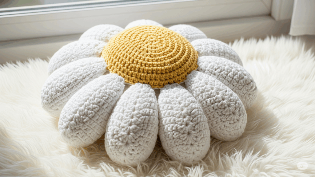 Essa flor de crochê virou febre na decoração e nenhuma crocheteira resiste