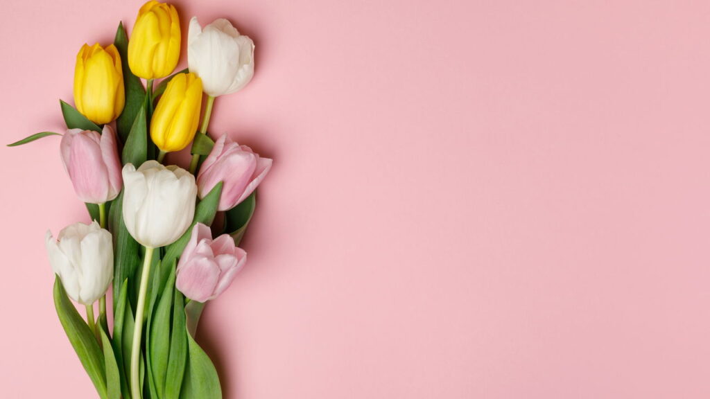 Esse sousplat com tulipas em crochê é mais fácil de fazer do que parece