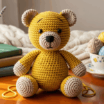 Ursinho de crochê é o amigurumi queridinho das crocheteiras