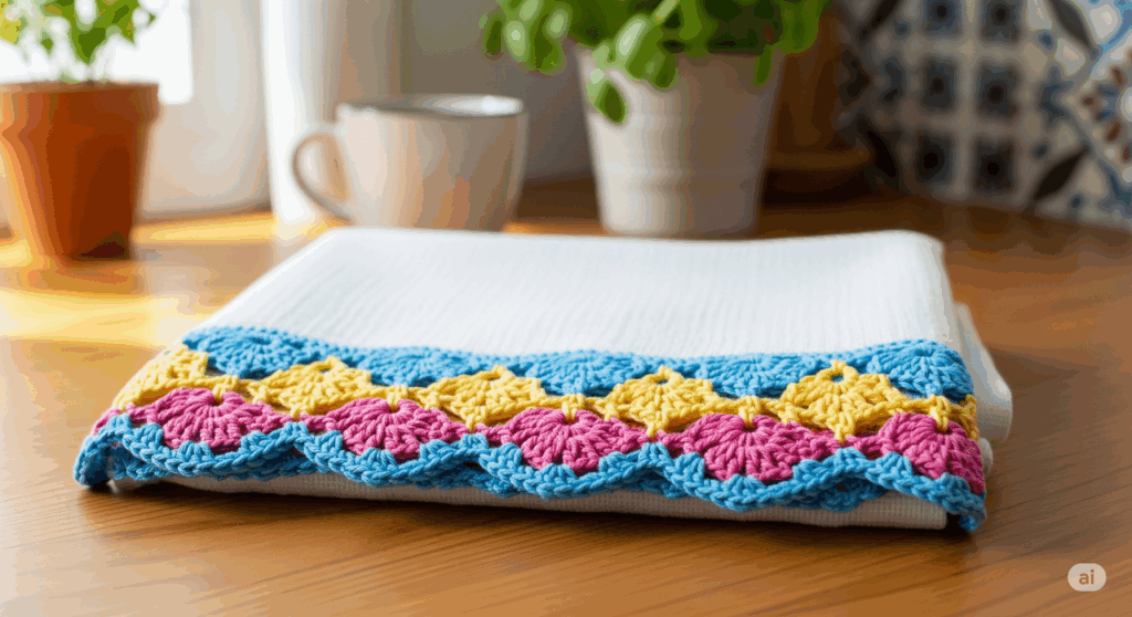 O truque das crocheteiras para fazer bicos de crochê que encantam qualquer um