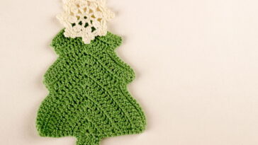 Esse enfeite de crochê charmoso está conquistando as decorações natalinas