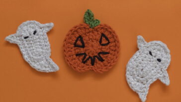 Um fantasma de crochê simples que pode transformar sua decoração