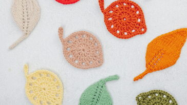 Aprenda a fazer brincos de folhas em crochê com este guia fácil e completo