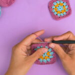 Criando uma almofada de granny square, um guia completo para iniciantes