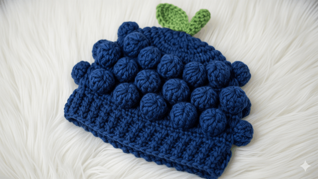 7 dicas para criar o gorro de blueberry em crochê perfeito