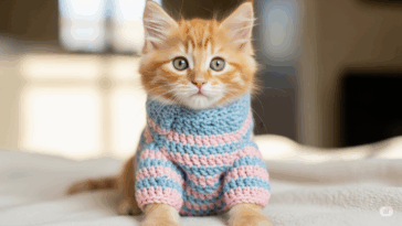 A peça em crochê que virou o novo xodó das crocheteiras e gateiras neste inverno