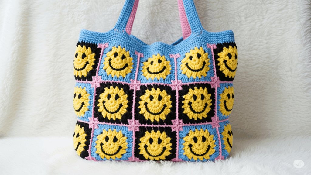 Aprenda a fazer a ecobag de crochê que o virou acessório cheio de personalidade que todo mundo deseja