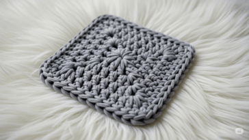 Como confeccionar, combinar, e personalizar o descanso de copos em fio de malha em crochê