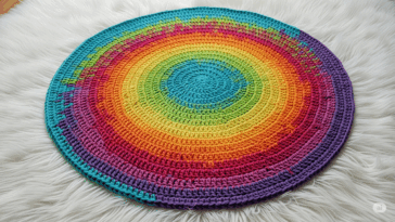 Esse detalhe no crochê transforma seu tapete em um sucesso absoluto