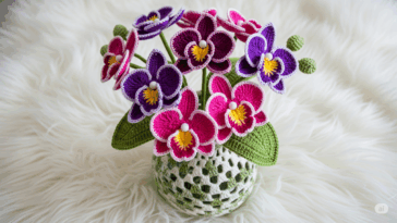 O detalhe artesanal que está conquistando quem ama flores em casa