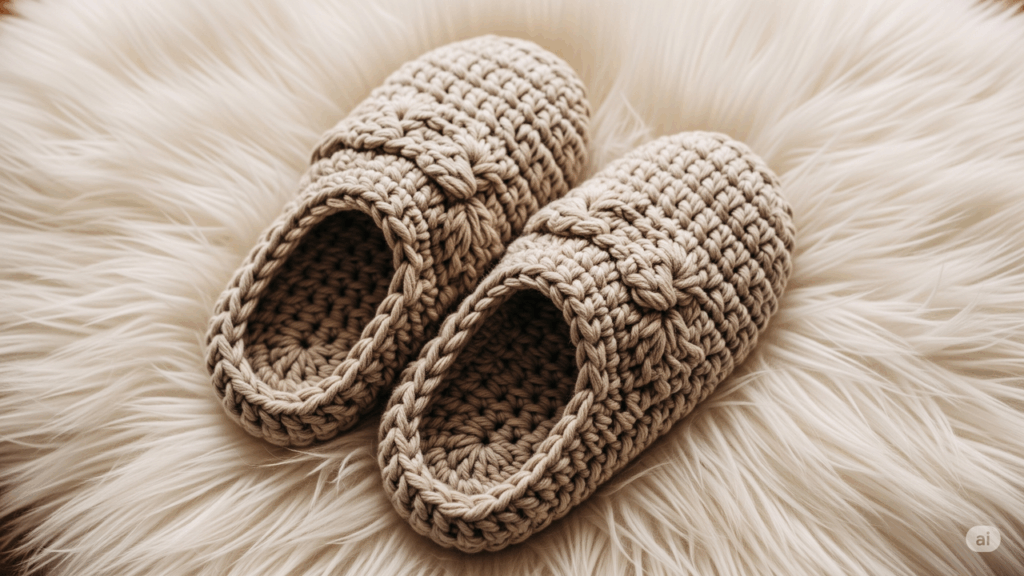 A pantufa em crochê que conquistou as crocheteiras fãs de conforto