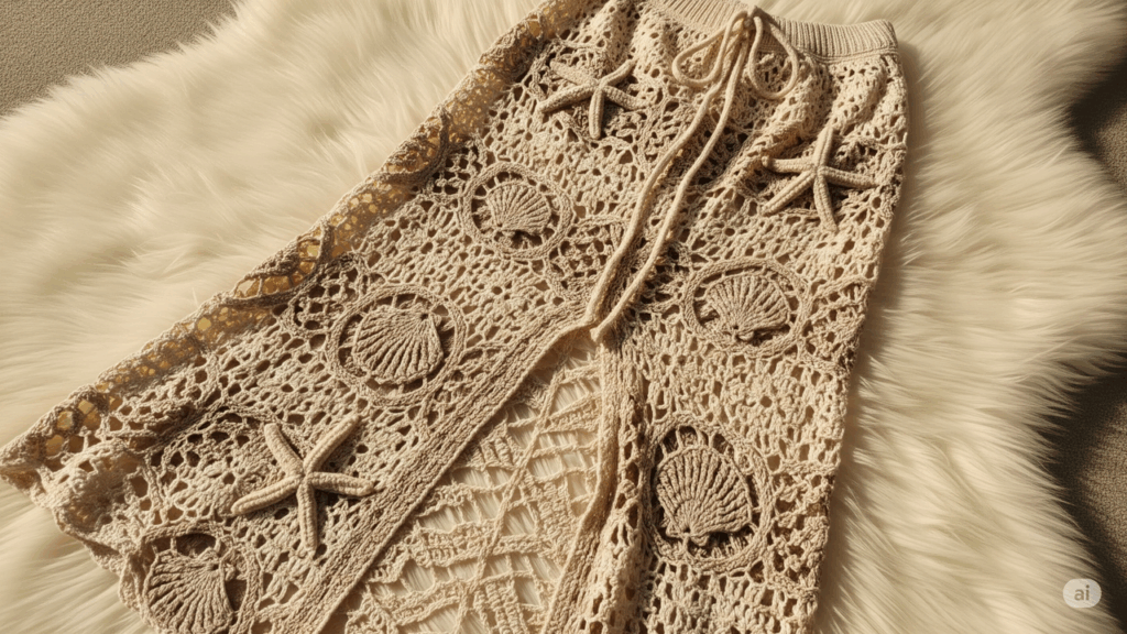 A sainha vazada em crochê que toda crocheteira vai querer usar neste verão 