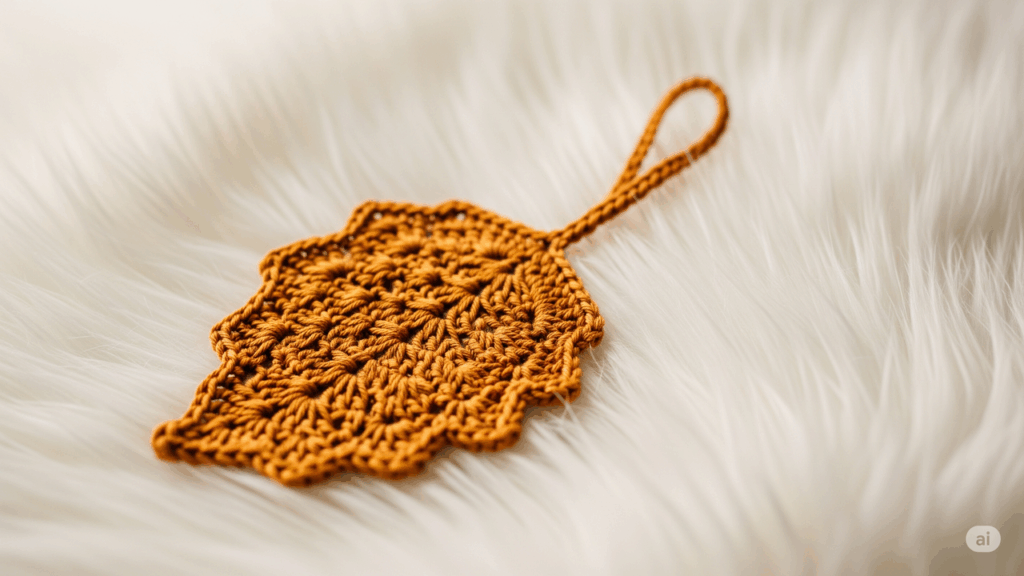 Confeccione o marca-páginas de folha em crochê, o acessório mais delicado e criativo para leitoras e crocheteiras