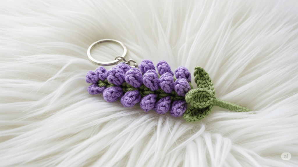 Pequeno, perfumado e feito à mão, esse chaveiro vai te encantar