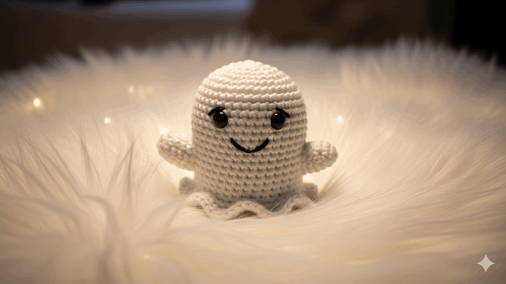 Um fantasma de crochê simples que pode transformar sua decoração