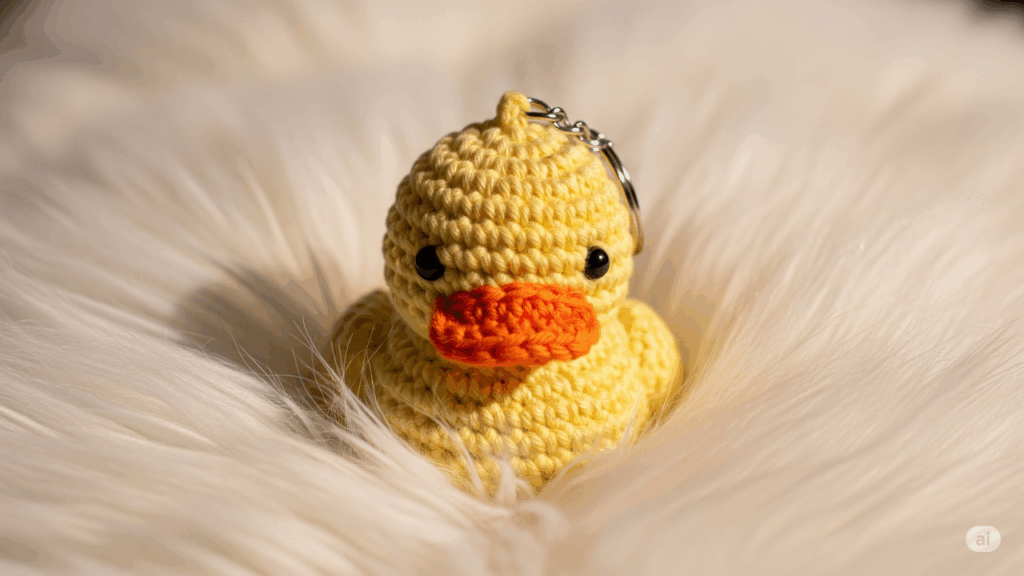 Por que todo mundo quer um chaveiro de patinho feito à mão?