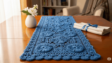 Passadeira de crochê sem mistério com esse passo a passo completo e fácil