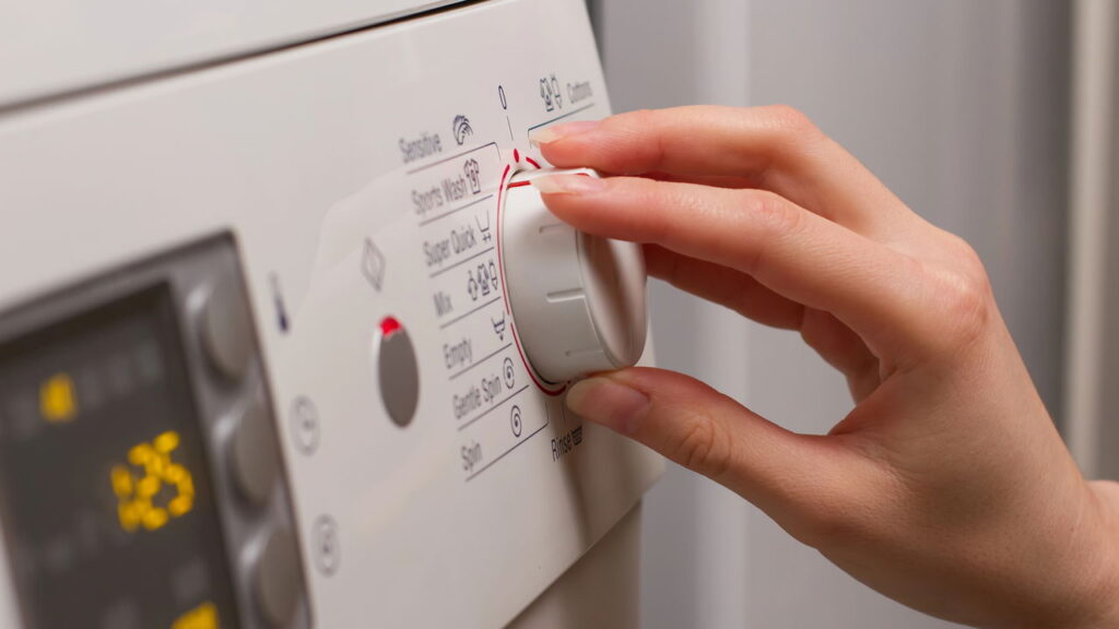 Um simples botão na máquina pode mudar sua conta de luz