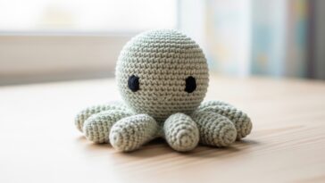 Amigurumi de polvo de crochê é o favorito das crocheteiras para presentear com carinho e estilo
