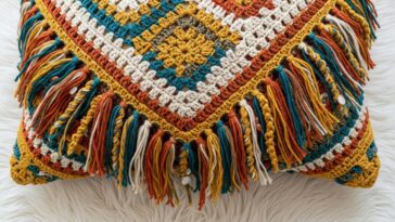 De iniciante à criadora de peças sofisticadas com esse modelo de almofada