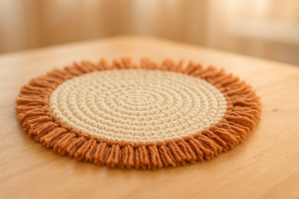 Aprenda como fazer centrinho de mesa de crochê com charme e acabamento perfeito