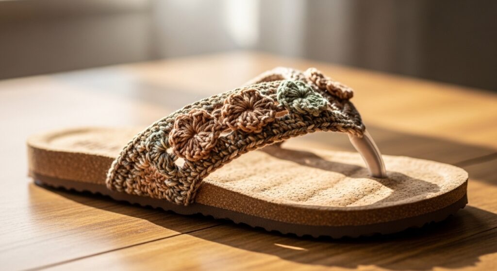 Crocheteiras apaixonadas ensinam como criar chinelo com crochê de forma fácil e rápida