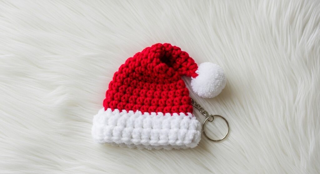 Esse chaveiro de crochê vai ser o sucesso das lembrancinhas de Natal