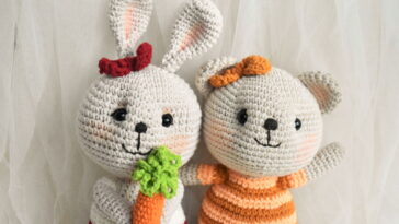 O detalhe nesse amigurumi de coelho que está encantando colecionadores