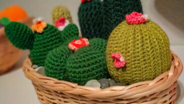 Aprenda a confeccionar esse porta lenços em crochê cheio de personalidade em 8 passos