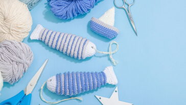 Amigurumi de peixe, a peça ideal para lembrancinhas e decoração temática