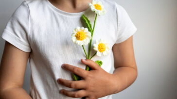 Essa faixa de margaridas em crochê está conquistando as apaixonadas por flores