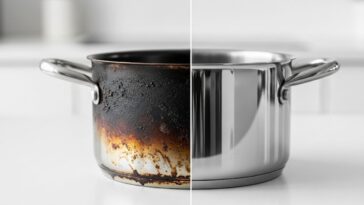 É possível devolver o brilho e a utilidade da sua panela em poucos minutos