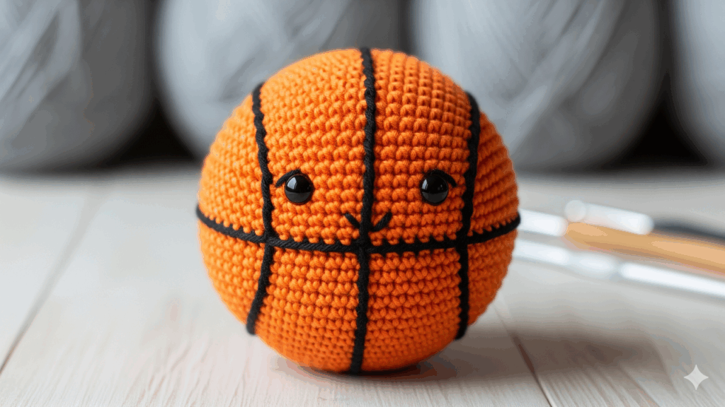 Essa bola em crochê virou febre entre artesãs que amam temas esportivos
