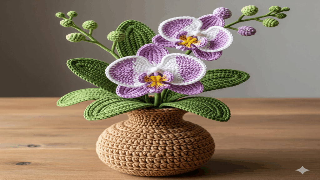 A flor em crochê que está virando destaque em decorações sofisticadas