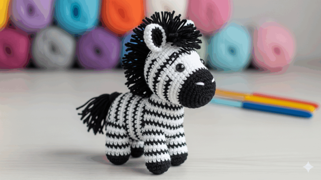 O amigurumi em crochê que está em alta nas decorações infantis