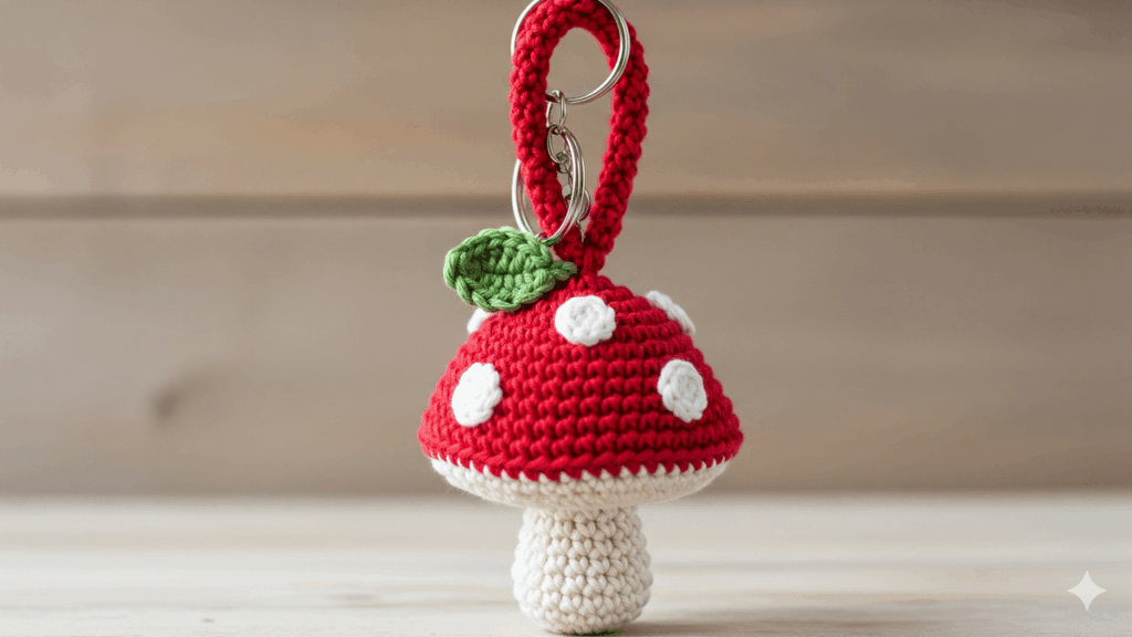 Esse chaveiro artesanal virou febre entre quem ama crochê criativo
