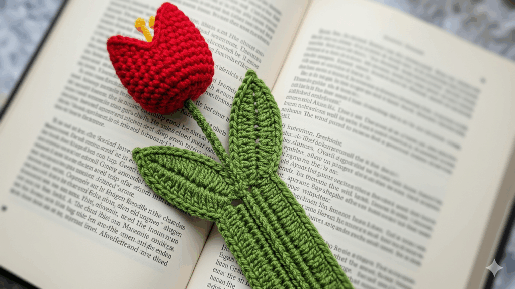 O acessório artesanal que está conquistando crocheteiras e apaixonados por livros